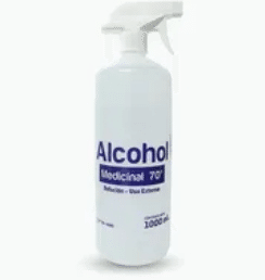 ALCOHOL ANTIBACTERIAL 70° PORTUGAL FRASCO X 1 LT C/ATOMIZADOR